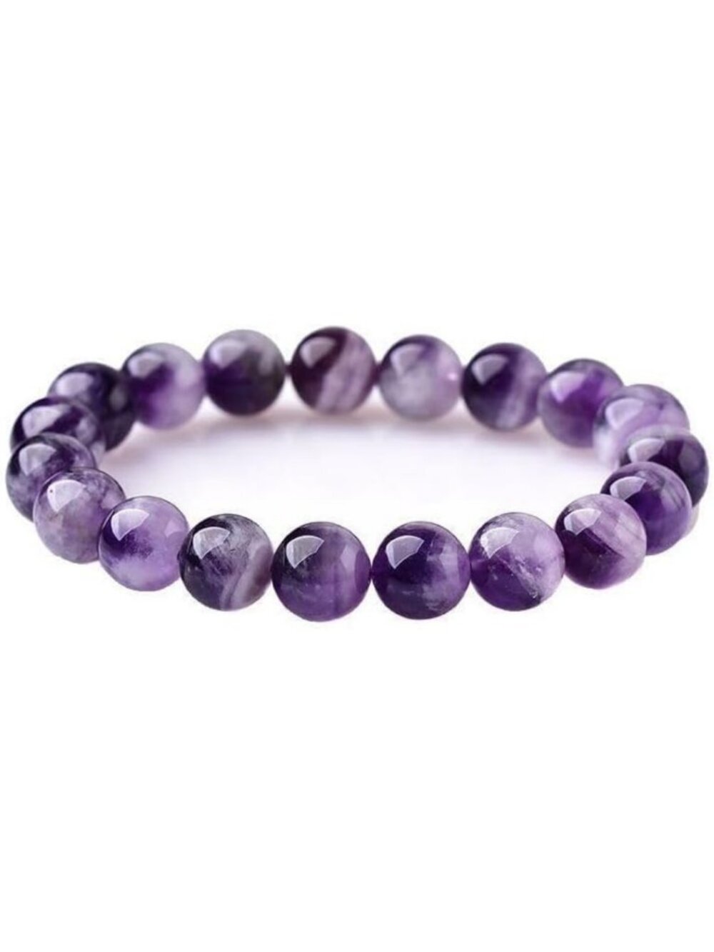 Natural Tiger's Eye & Onyx Beaded Bracelet, Healing Energy Amulet, Good Luck